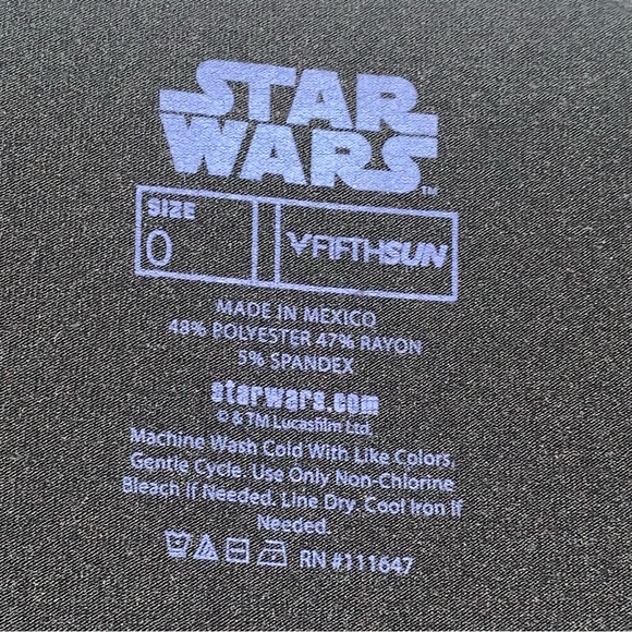 STAR WARS Cutout Tee “May the Force Be With You” Sexy Tee size 10X Torrid EUC - Picture 6 of 16